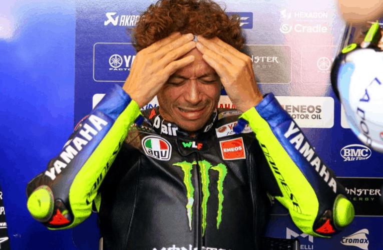 NIENTE GARA PER VALENTINO ROSSI POSITIVO AL COVID