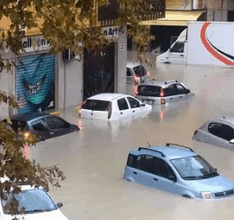 Maltempo a Crotone: allagamenti in tutta la Provincia