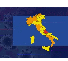 Cambiano i colori delle Regioni in Italia