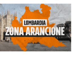 Da domani la Regione Lombardia passerà in zona arancione