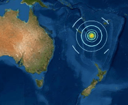 In arrivo uno tsunami dopo il sisma con magnitudo 7.7 nel pacifico